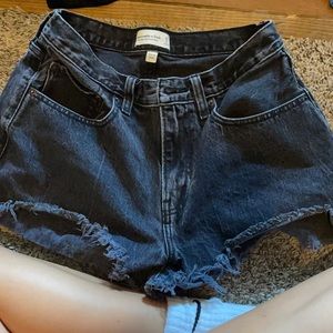 Abercrombie Black Shorts